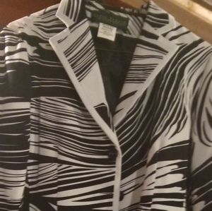 (w) Harve' Bernard Blazer size 6
